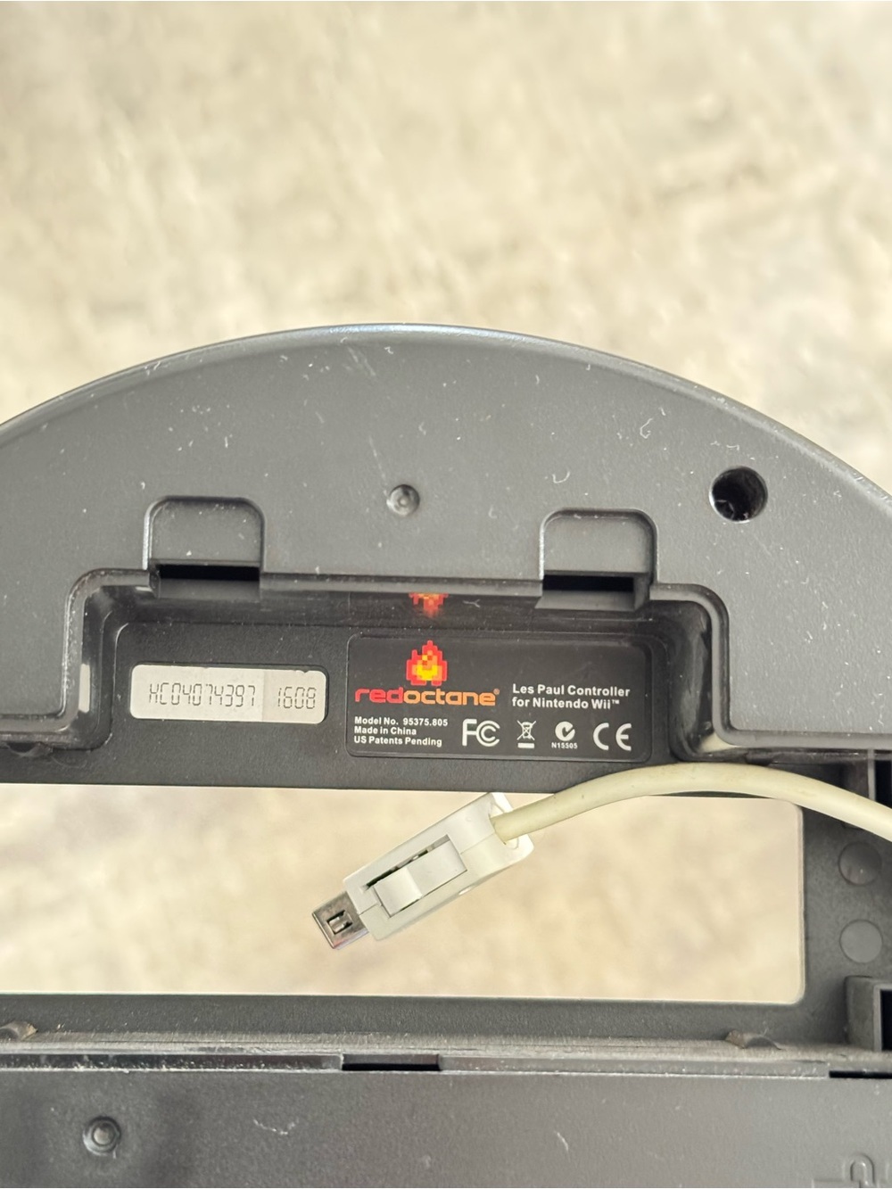 Nintendo Wii RedOctane Guitar Hero Aerosmith Controller Gibson Les Paul 95375805 - Picture 5 of 5